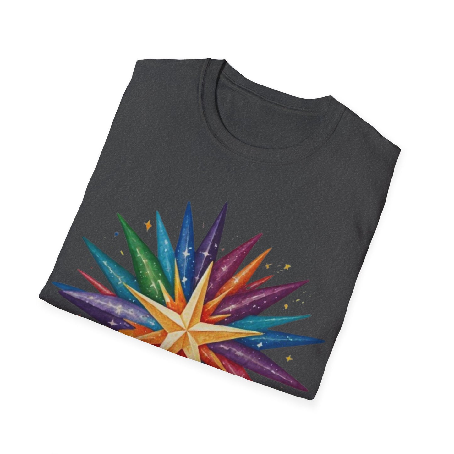 Multicoloured Star - Unisex T-Shirt