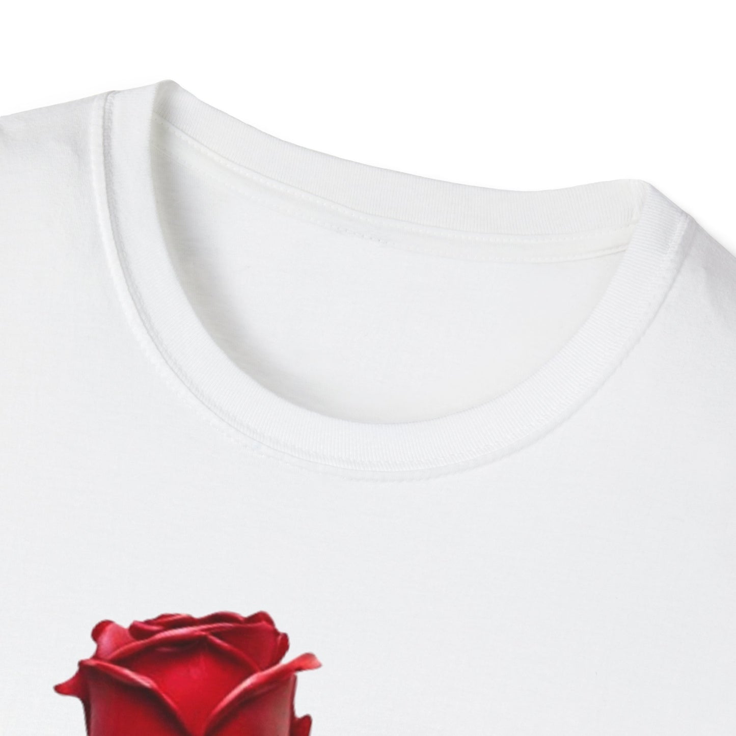 Red and White Roses - Unisex T-Shirt