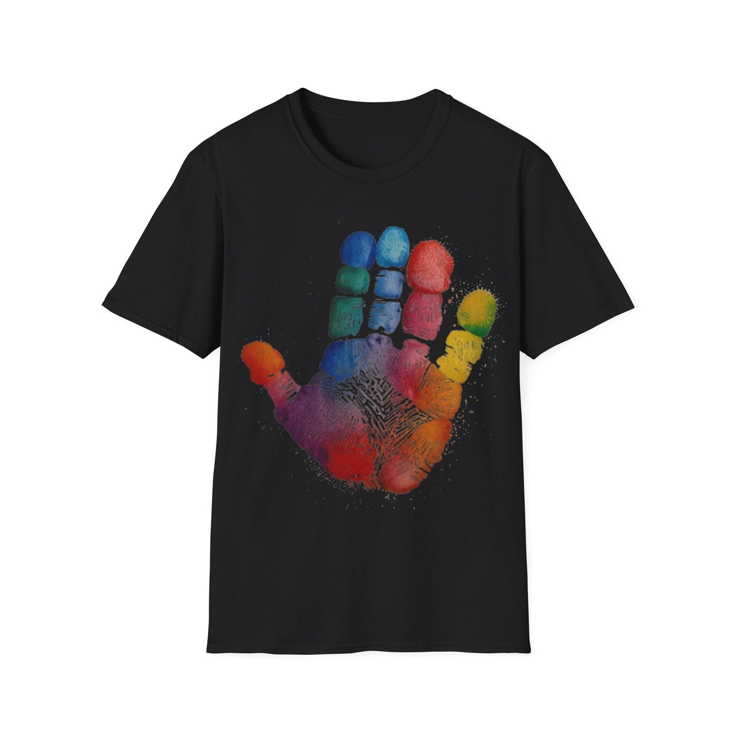 Colourful Handprint - Unisex T-Shirt