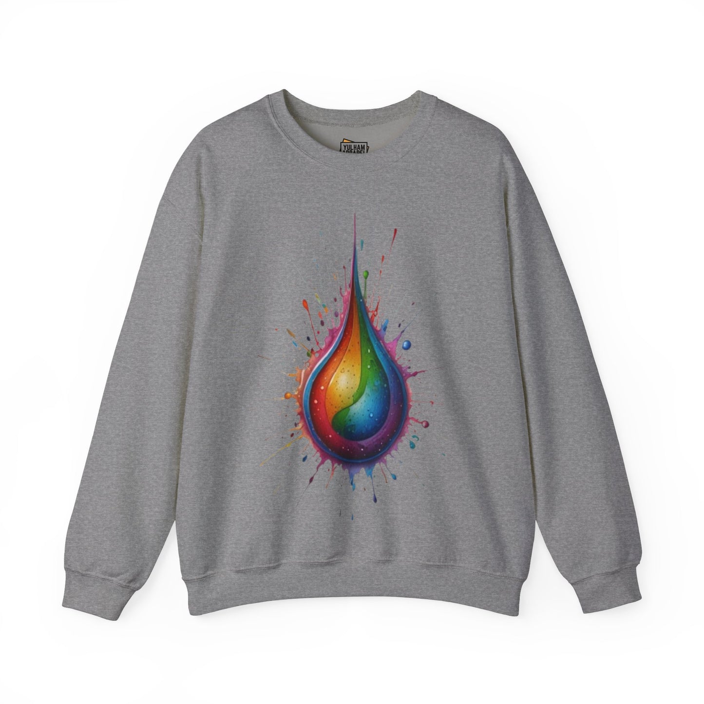 Colourful Waterdrop - Unisex Crewneck Sweatshirt