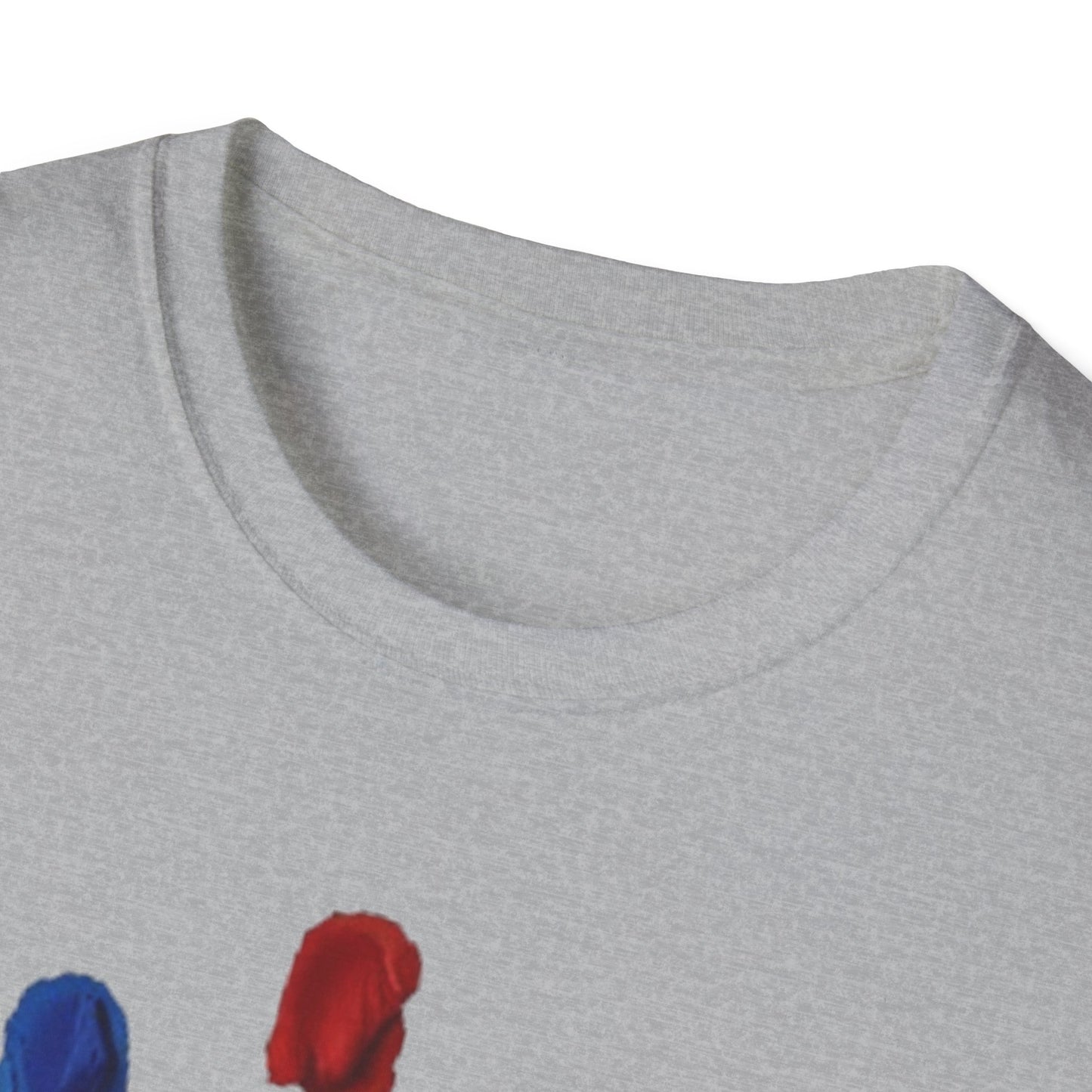 Colourful Messy Fingerprint - Unisex T-Shirt