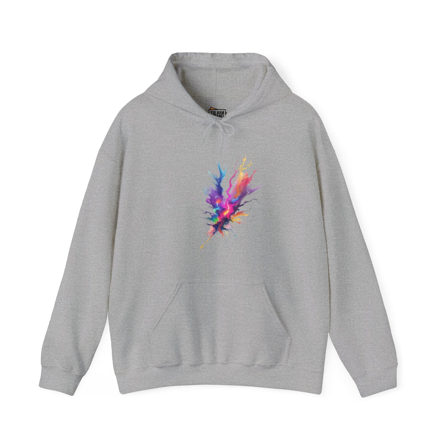 Colourful Lightning Bolt - Unisex Hooded Sweatshirt