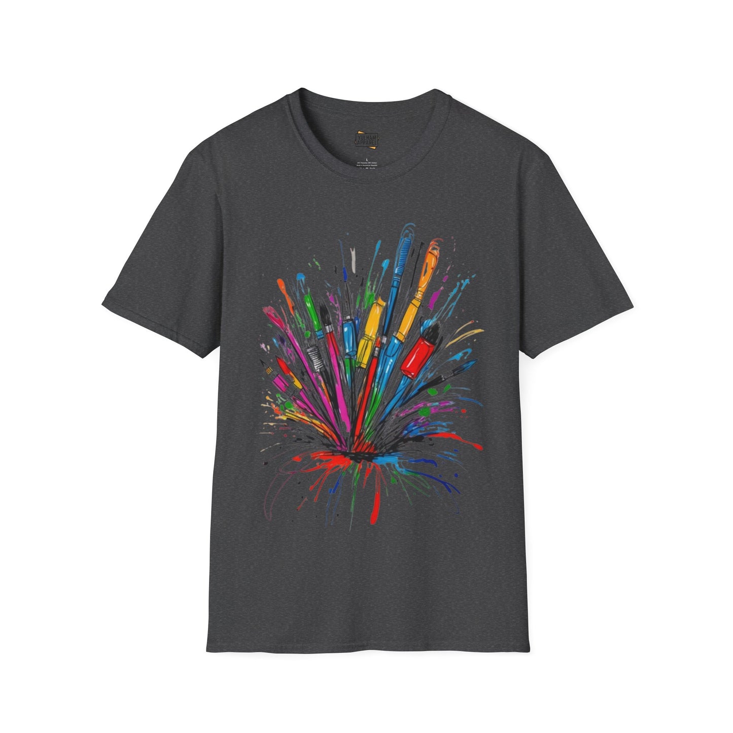 Messy Paintbrushes - Unisex T-Shirt