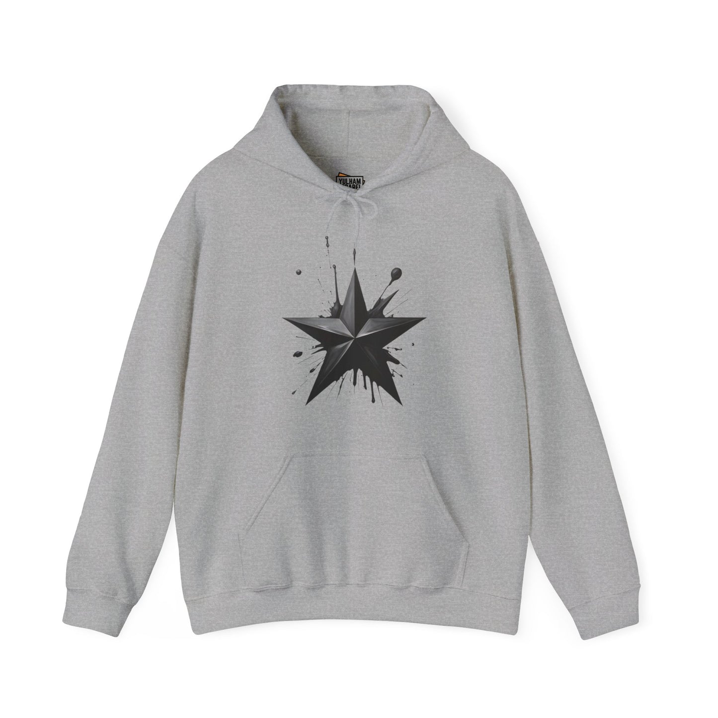 Black Star - Unisex Hooded Sweatshirt