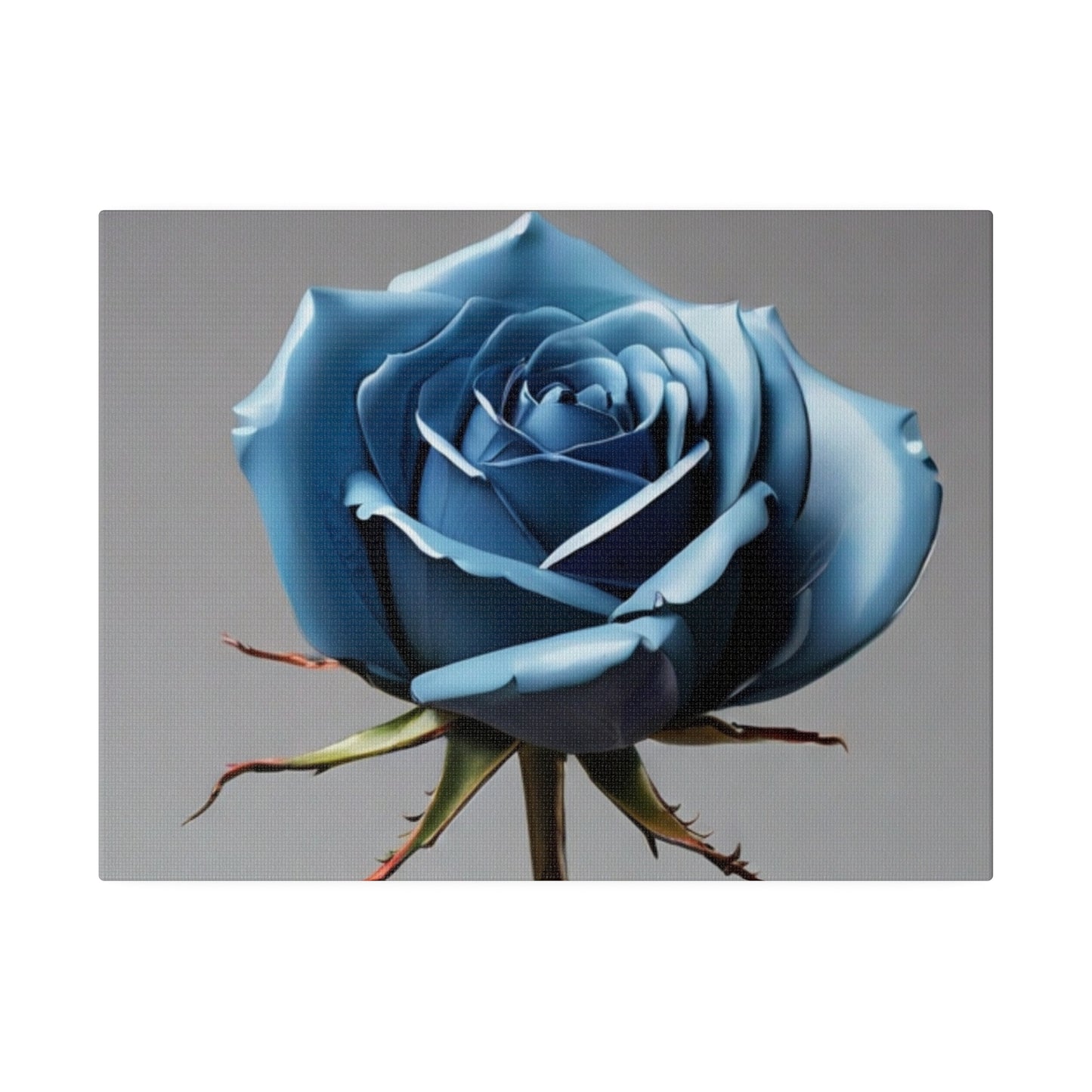Blue Rose - Matte Canvas, Stretched, 0.75"
