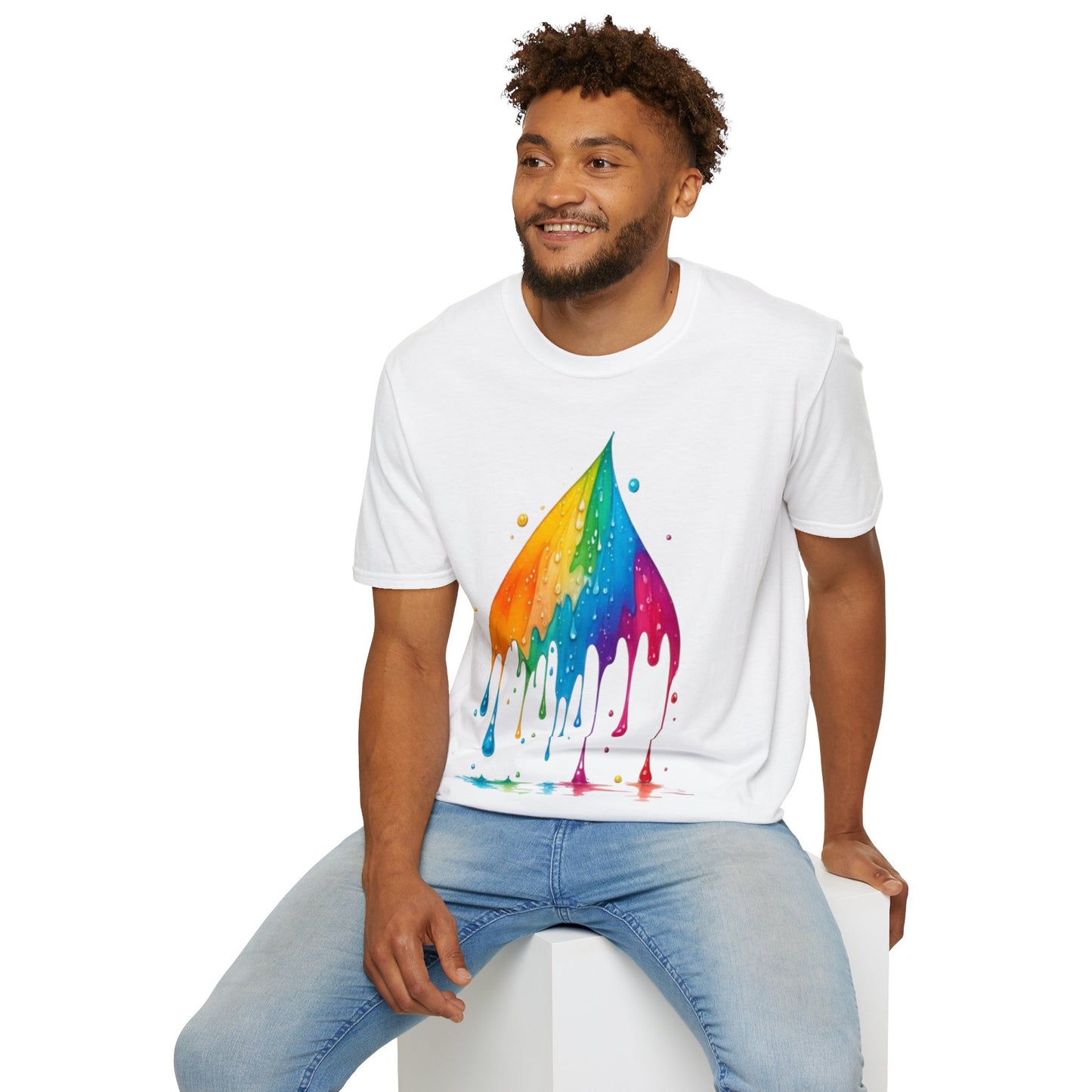 Large Raindrop - Unisex T-Shirt