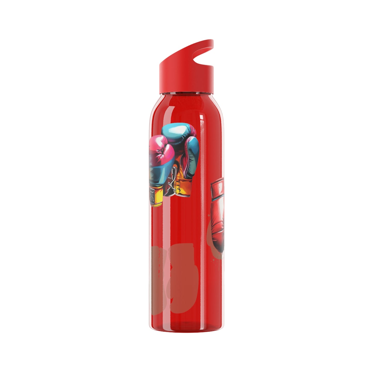 Boxing Gloves - Sky Water Bottle