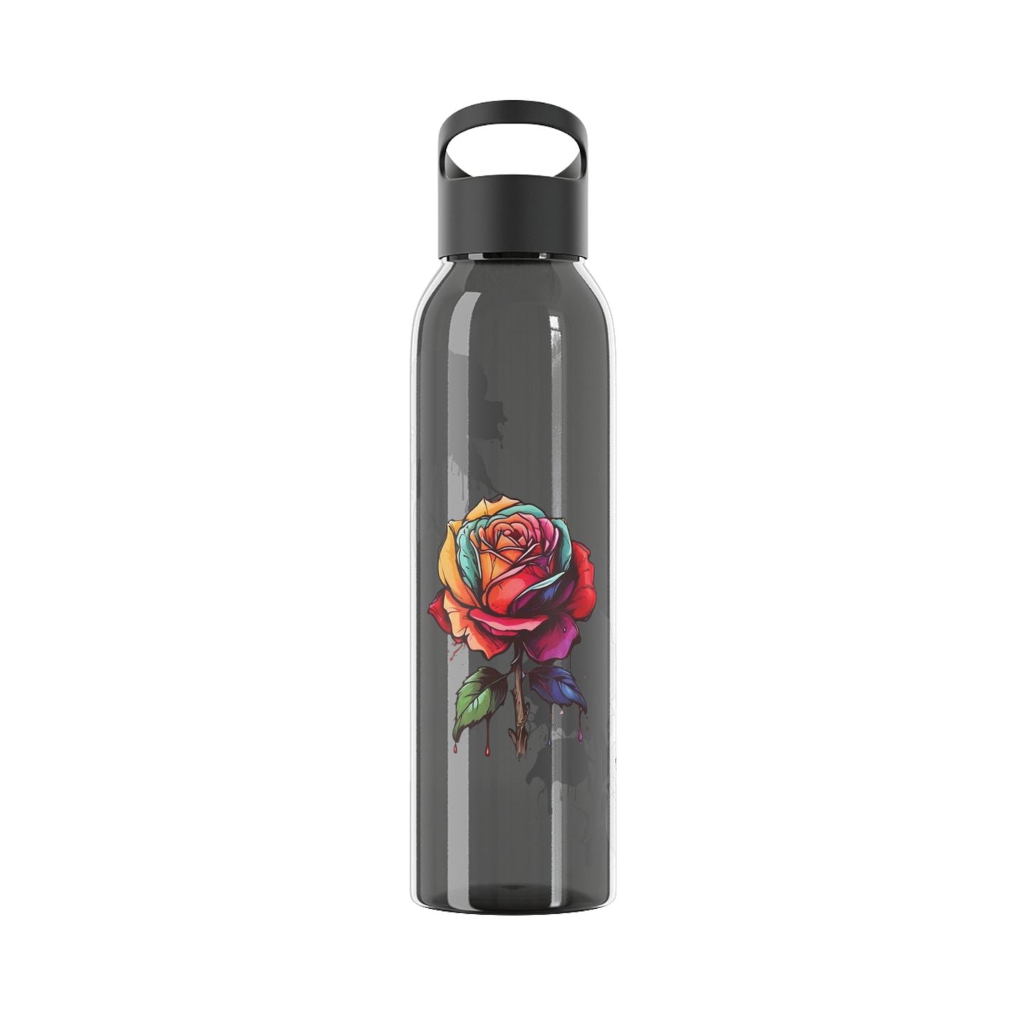 Dying Colourful Roses - Sky Water Bottle