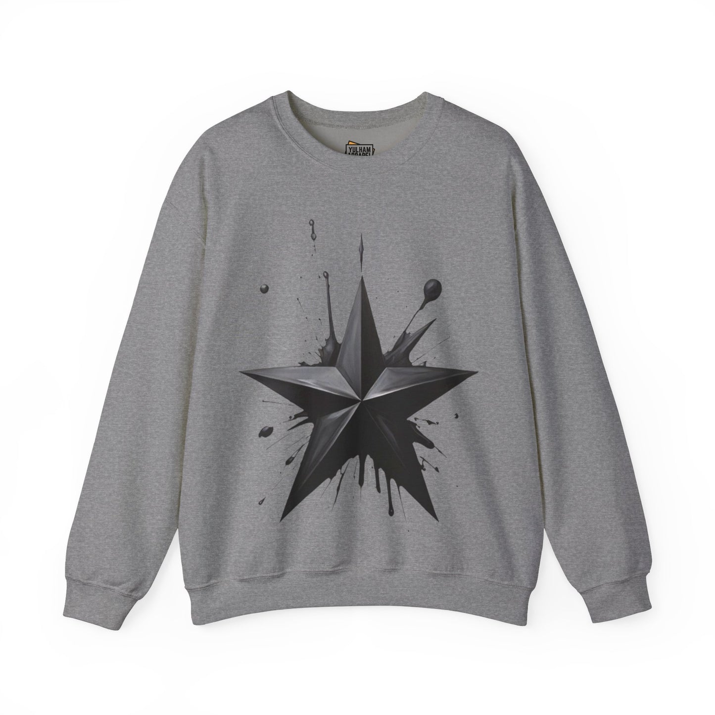 Black Star - Unisex Crewneck Sweatshirt