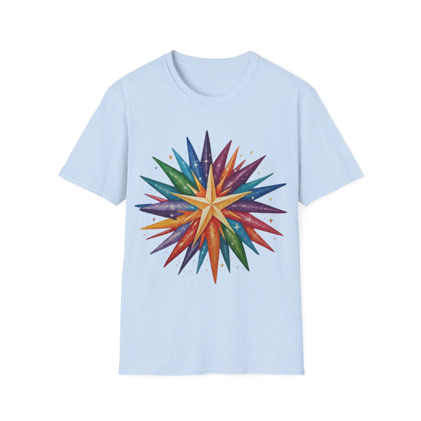 Multicoloured Star - Unisex T-Shirt