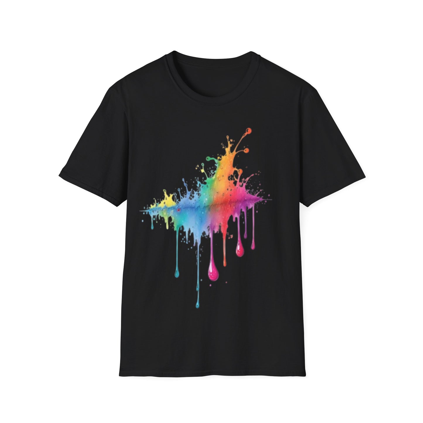 Colourful Raindrops - Unisex T-Shirt