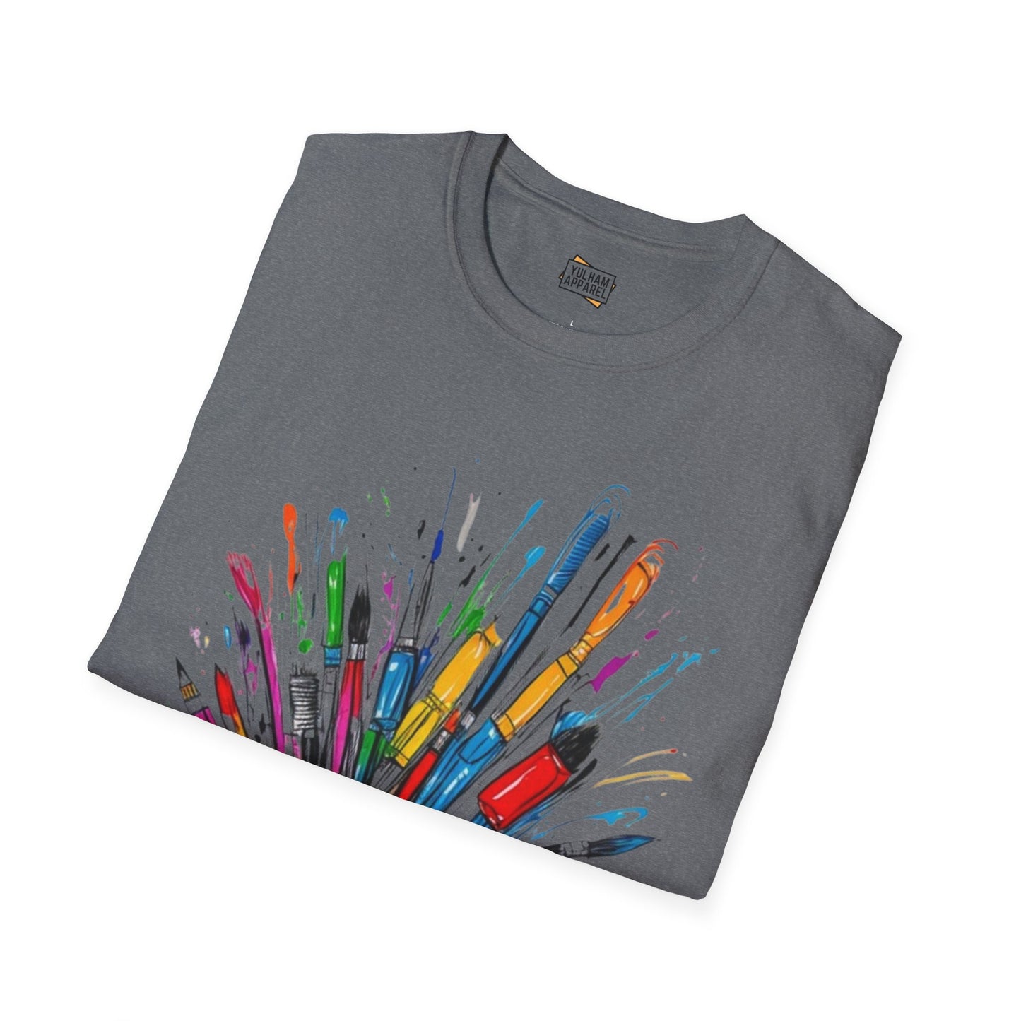 Messy Paintbrushes - Unisex T-Shirt