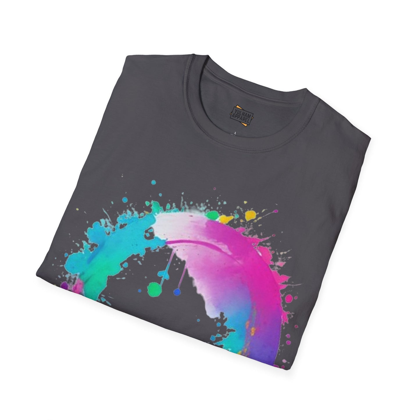 Messy Colourful Circle - Unisex T-Shirt