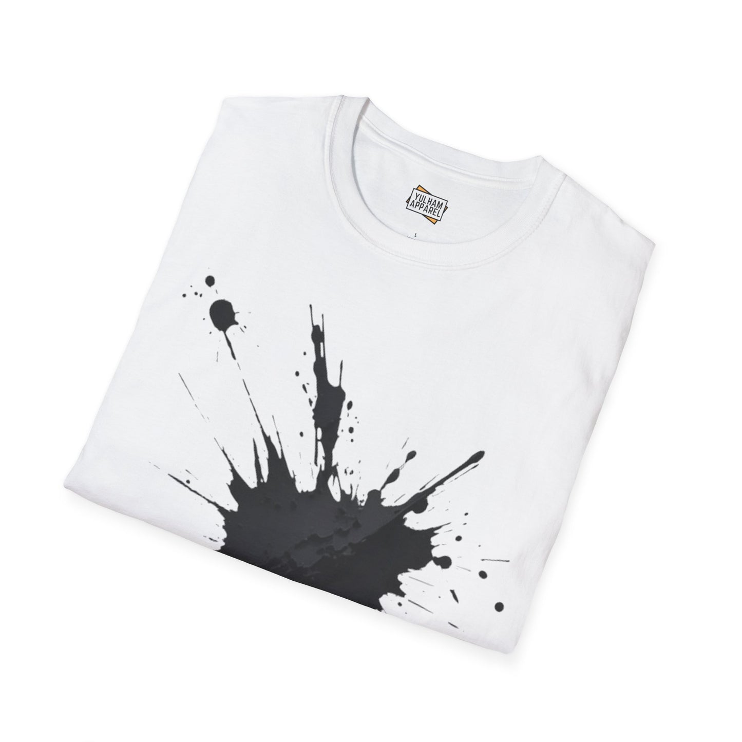 Black Paint Splatter - Unisex T-Shirt