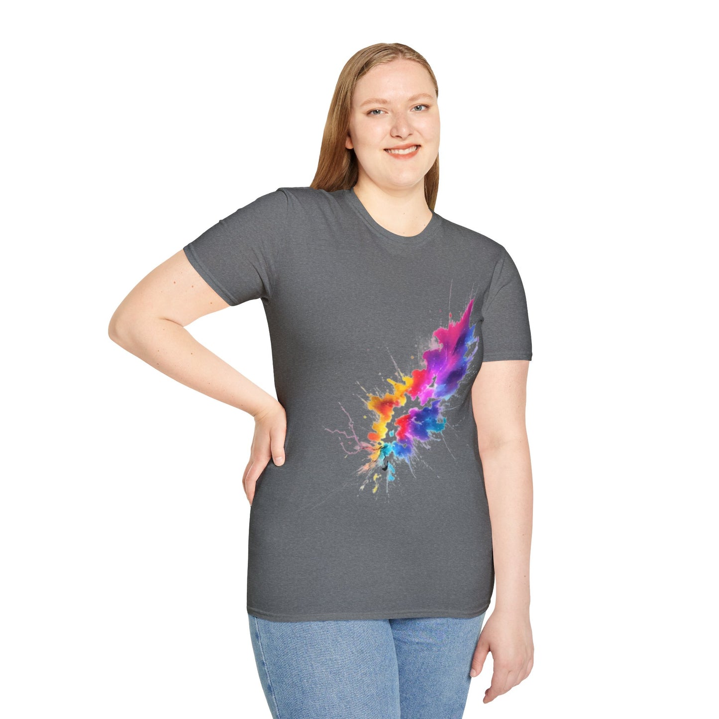 Colourful Lightning Bolt - Unisex T-Shirt