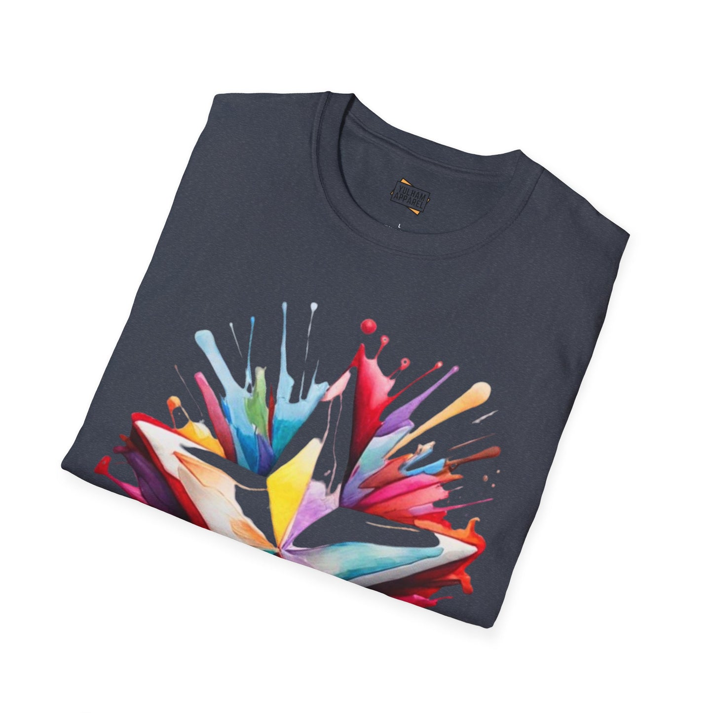 Messy Colourful Star - Unisex T-Shirt