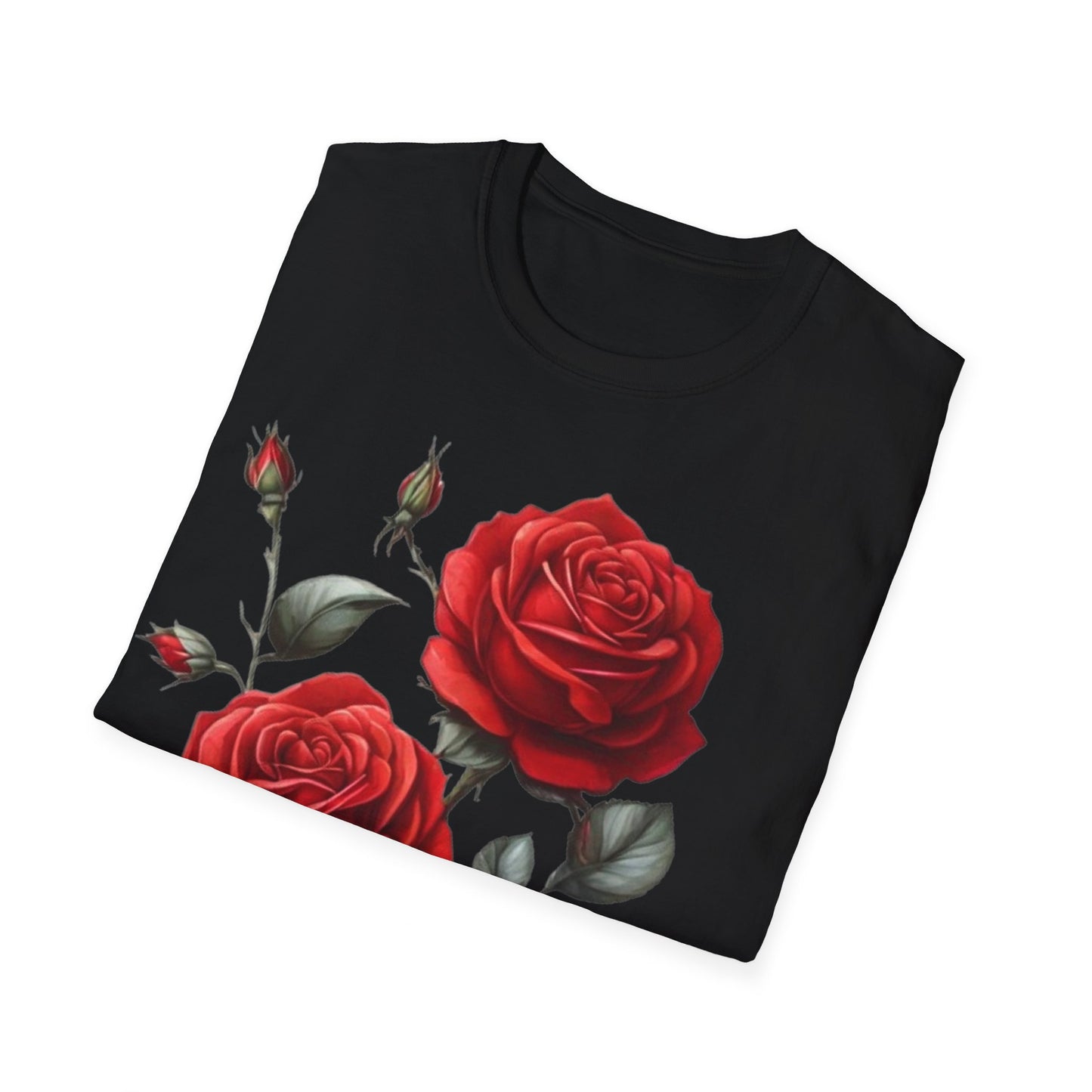 Three Red Roses - Unisex T-Shirt