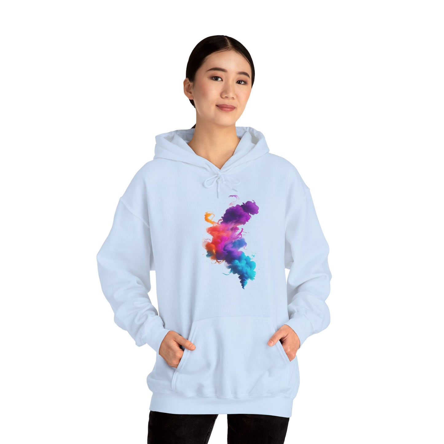 Colourful Smoke - Unisex Hooded Sweatshirt