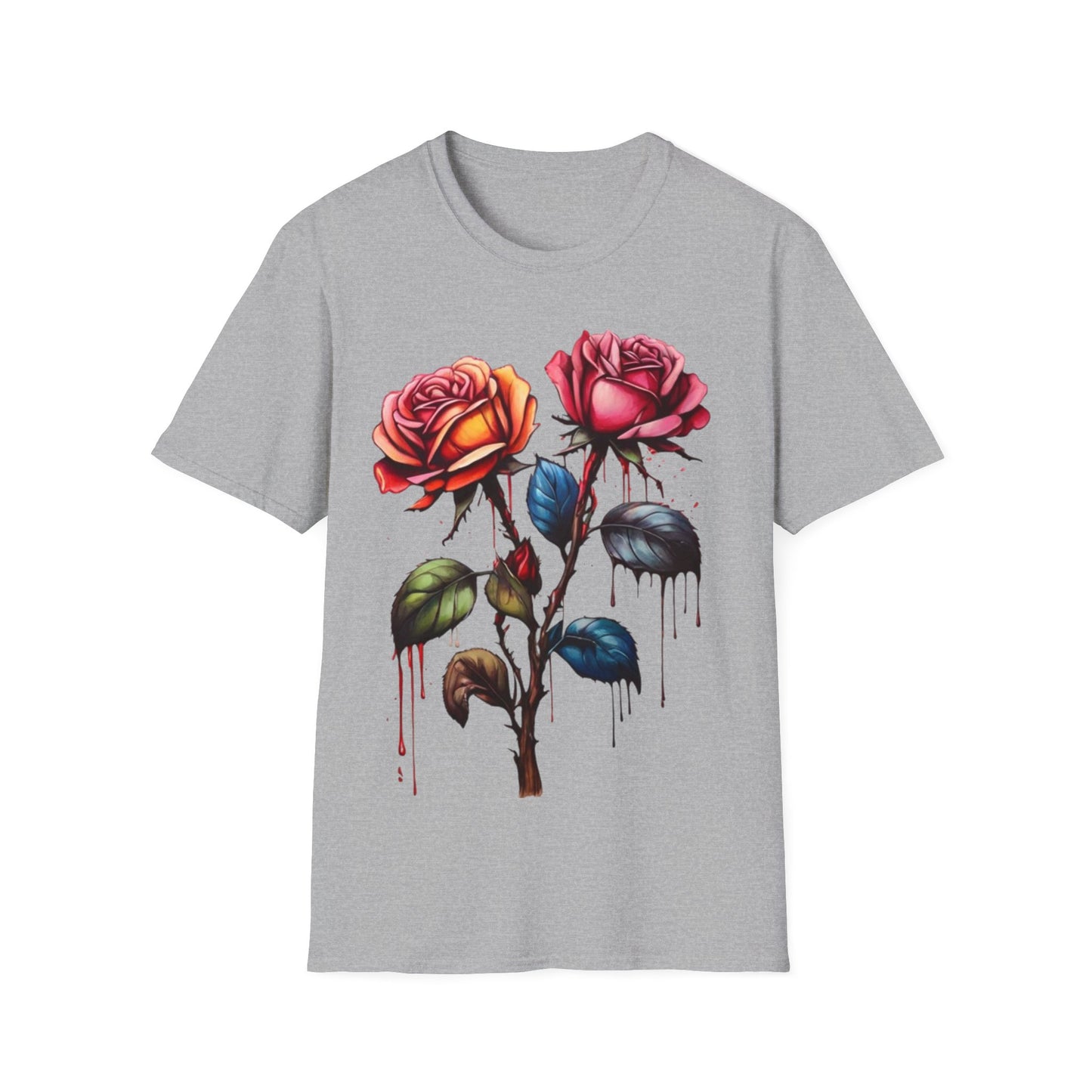 Colourful Rose Duo - Unisex T-Shirt