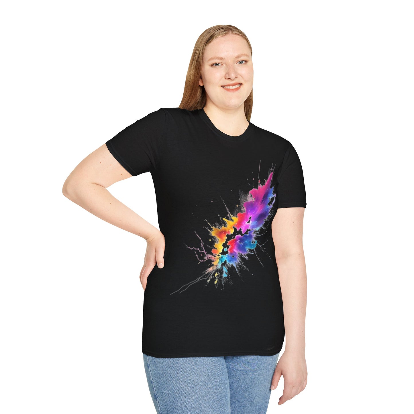 Colourful Lightning Bolt - Unisex T-Shirt