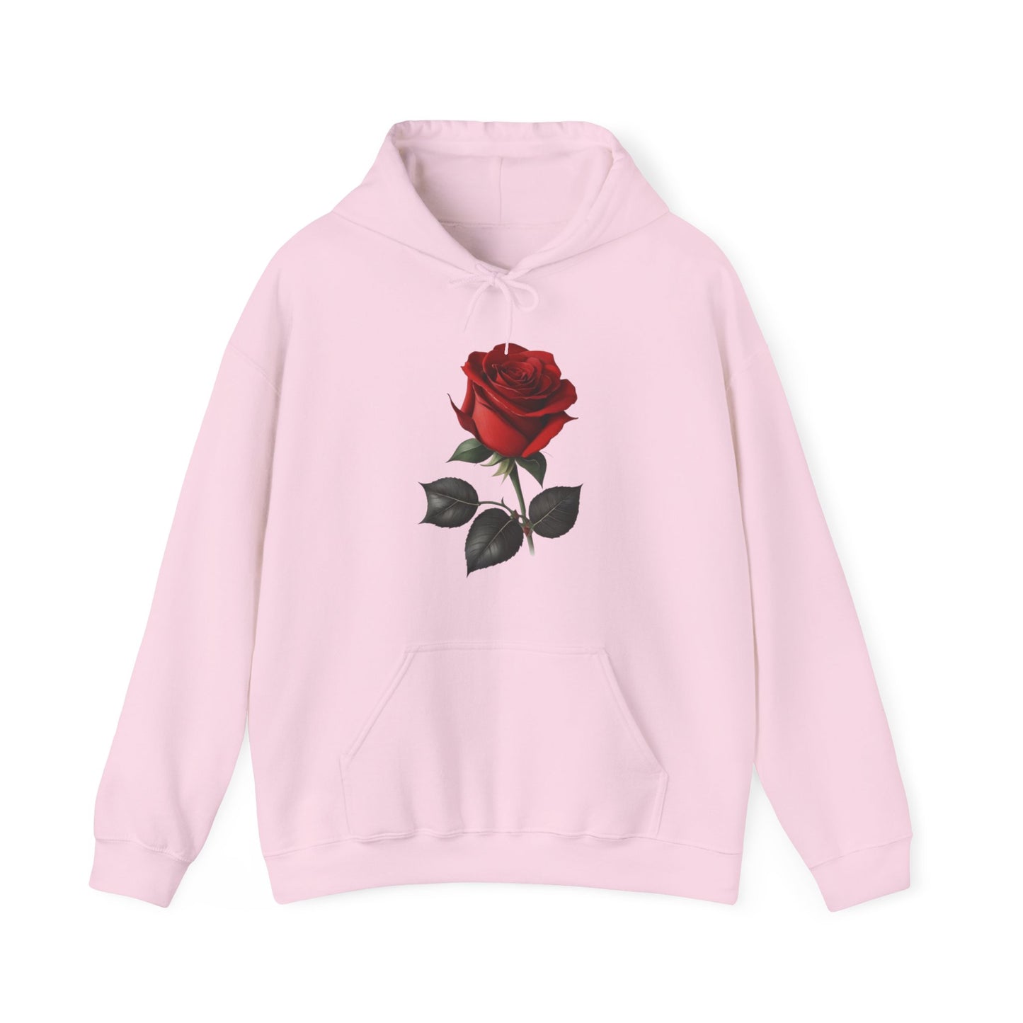 Red Rose - Unisex Hooded Sweatshirt