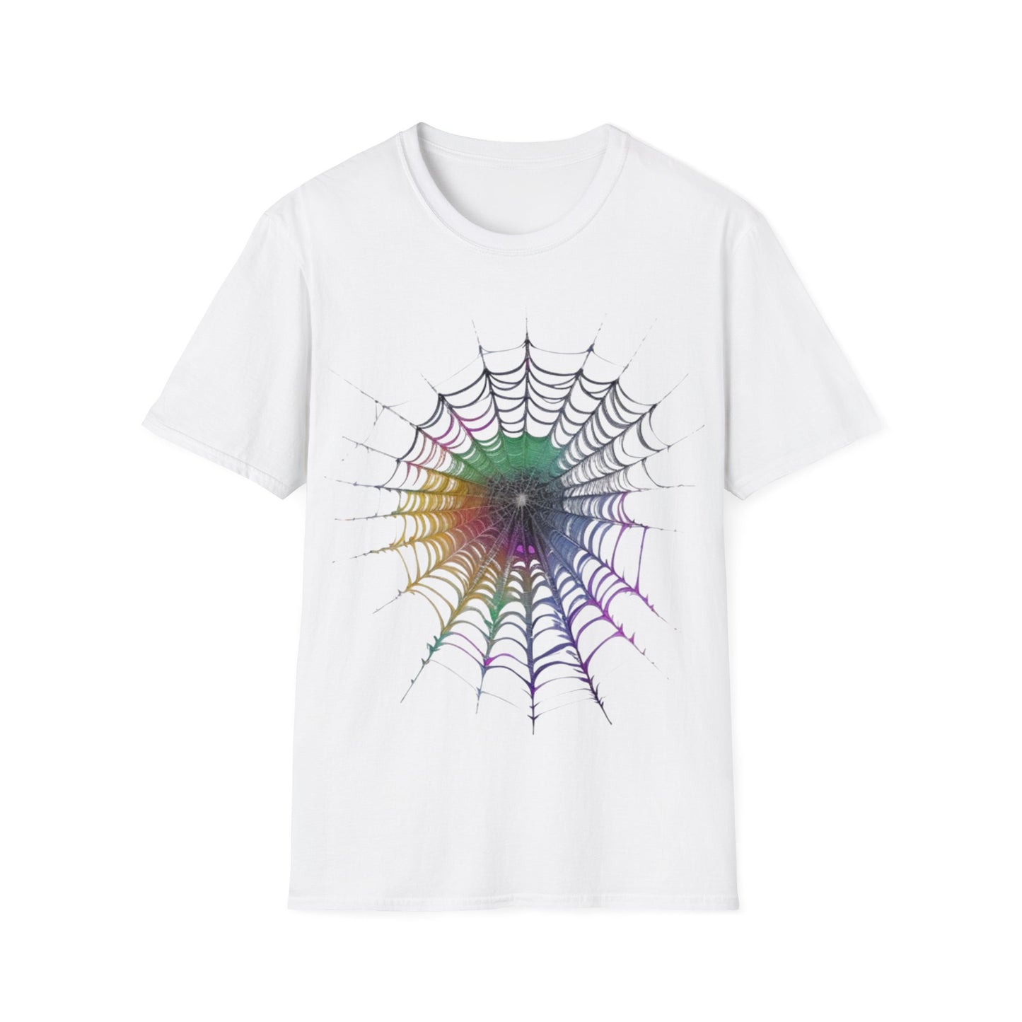 Colourful Spiderweb - Unisex T-Shirt