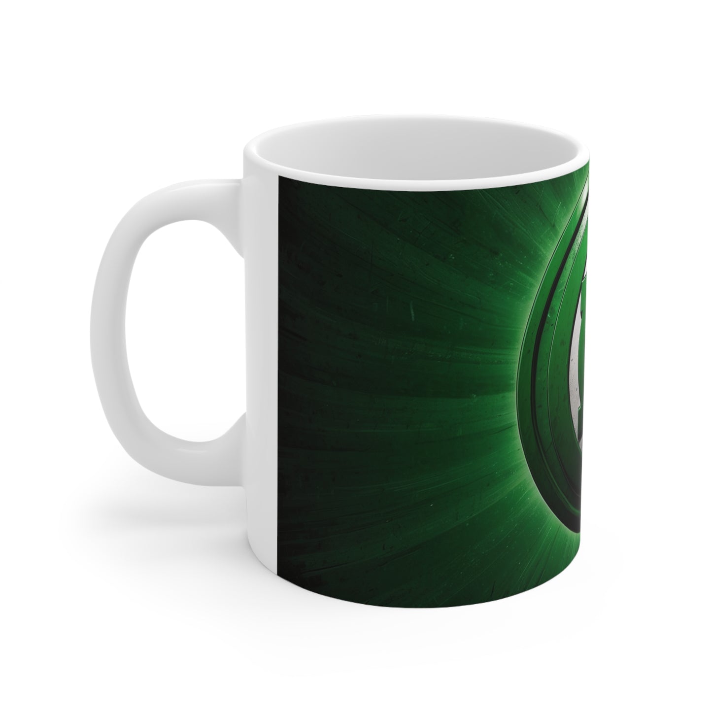 Green Lantern Logo Mug - Ceramic Coffee Mug 11oz