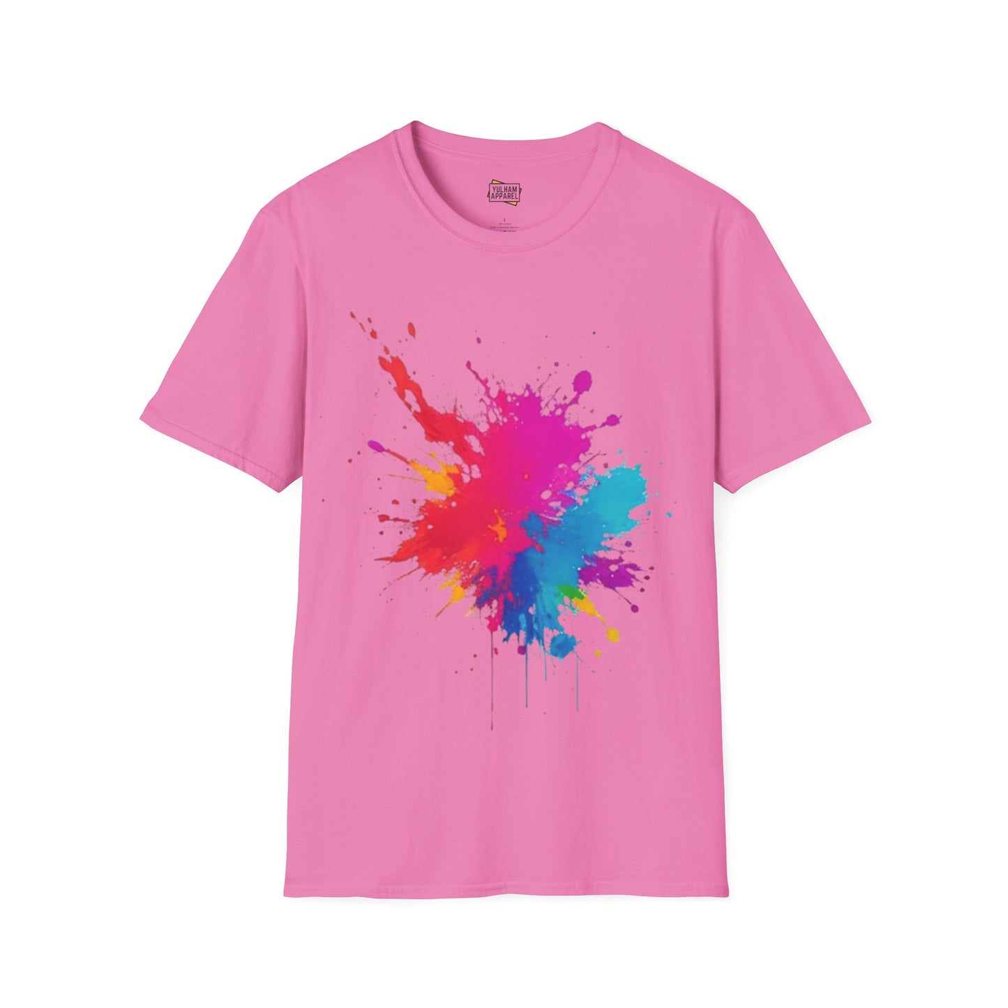 Colourful Paint Splatter - Unisex T-Shirt