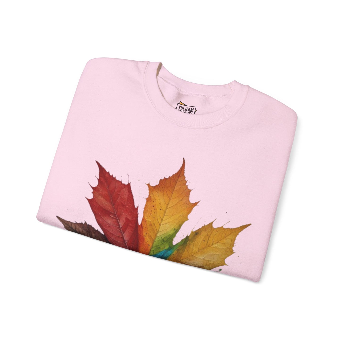 Colourful Autumn Leaf - Unisex Crewneck Sweatshirt