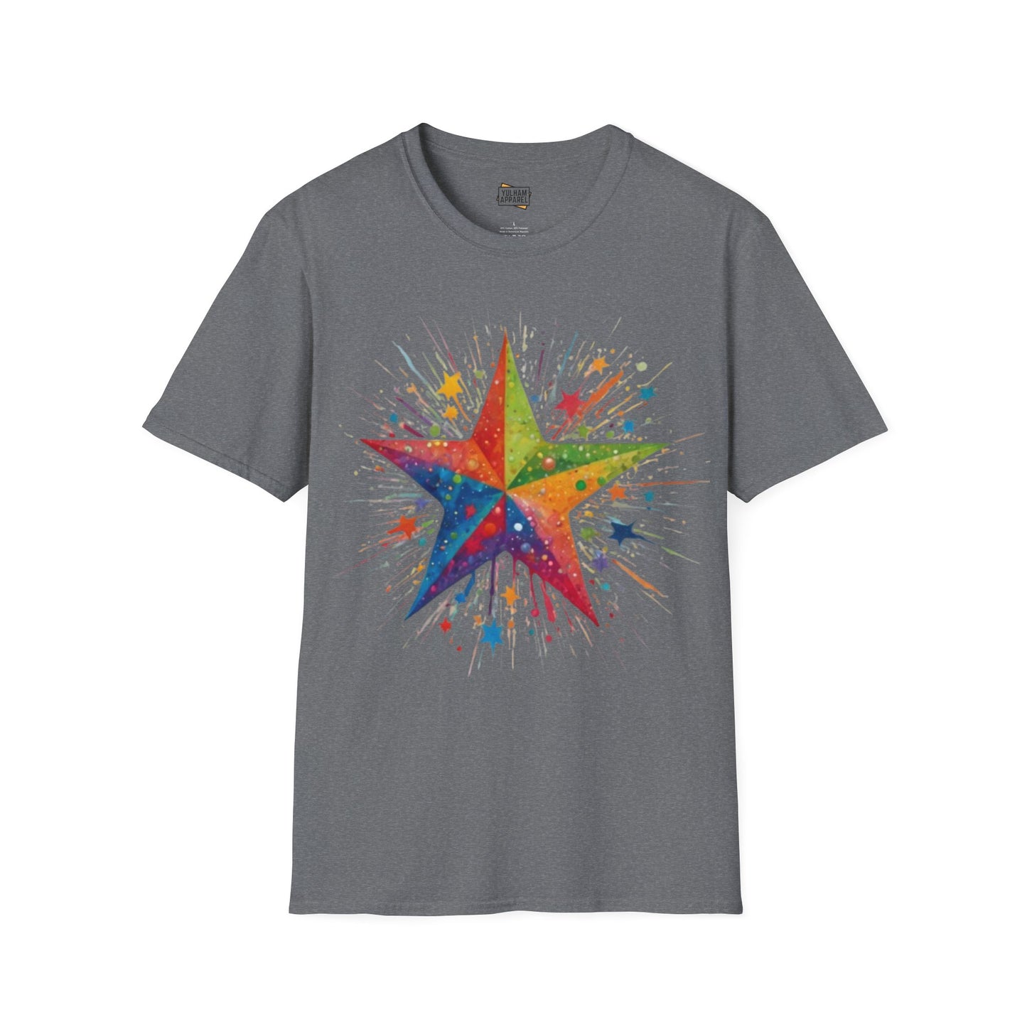 Exploding Messy Star - Unisex T-Shirt