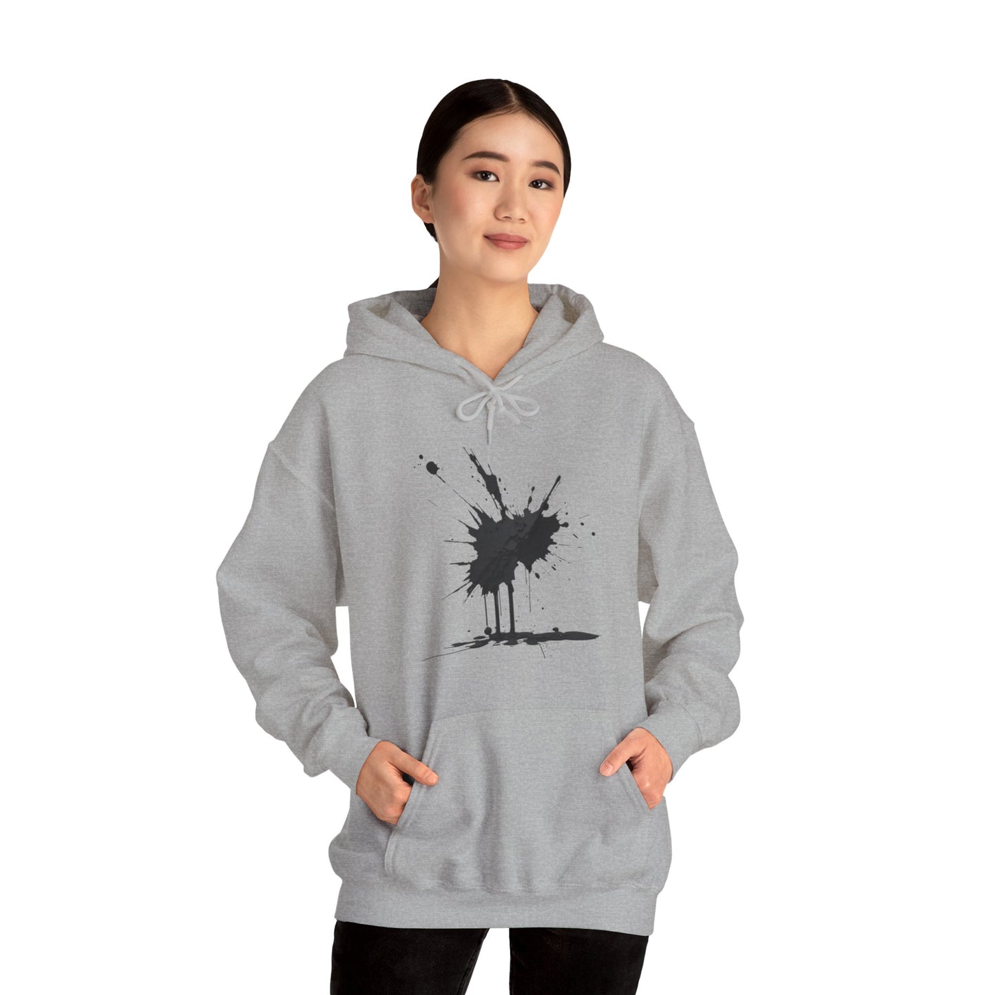 Paint Splatter Art - Unisex Hooded Sweatshirt