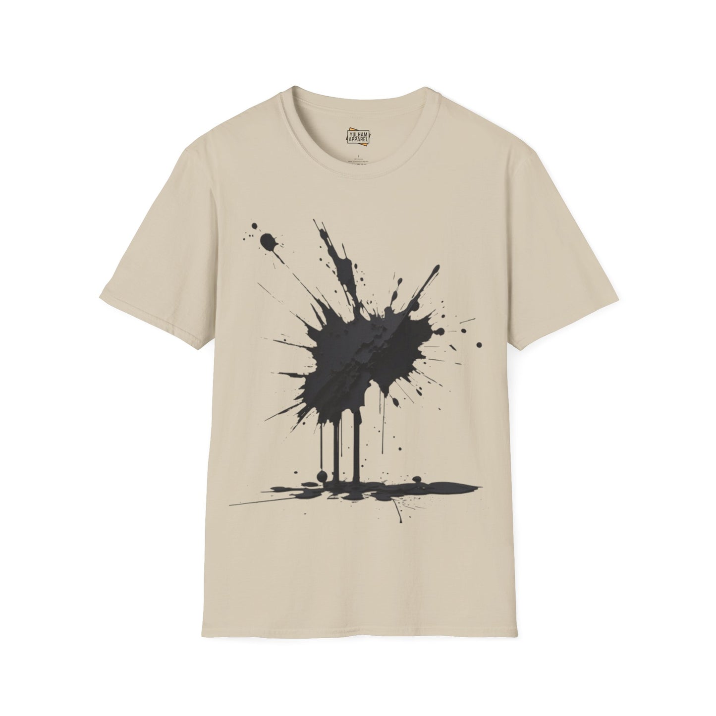 Black Paint Splatter - Unisex T-Shirt