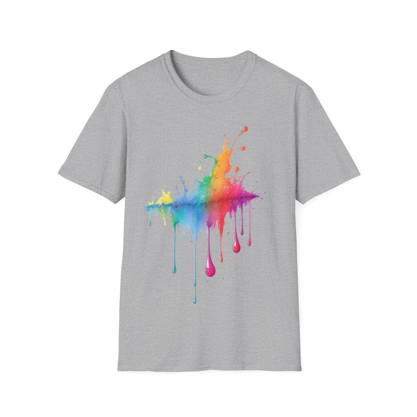 Colourful Raindrops - Unisex T-Shirt