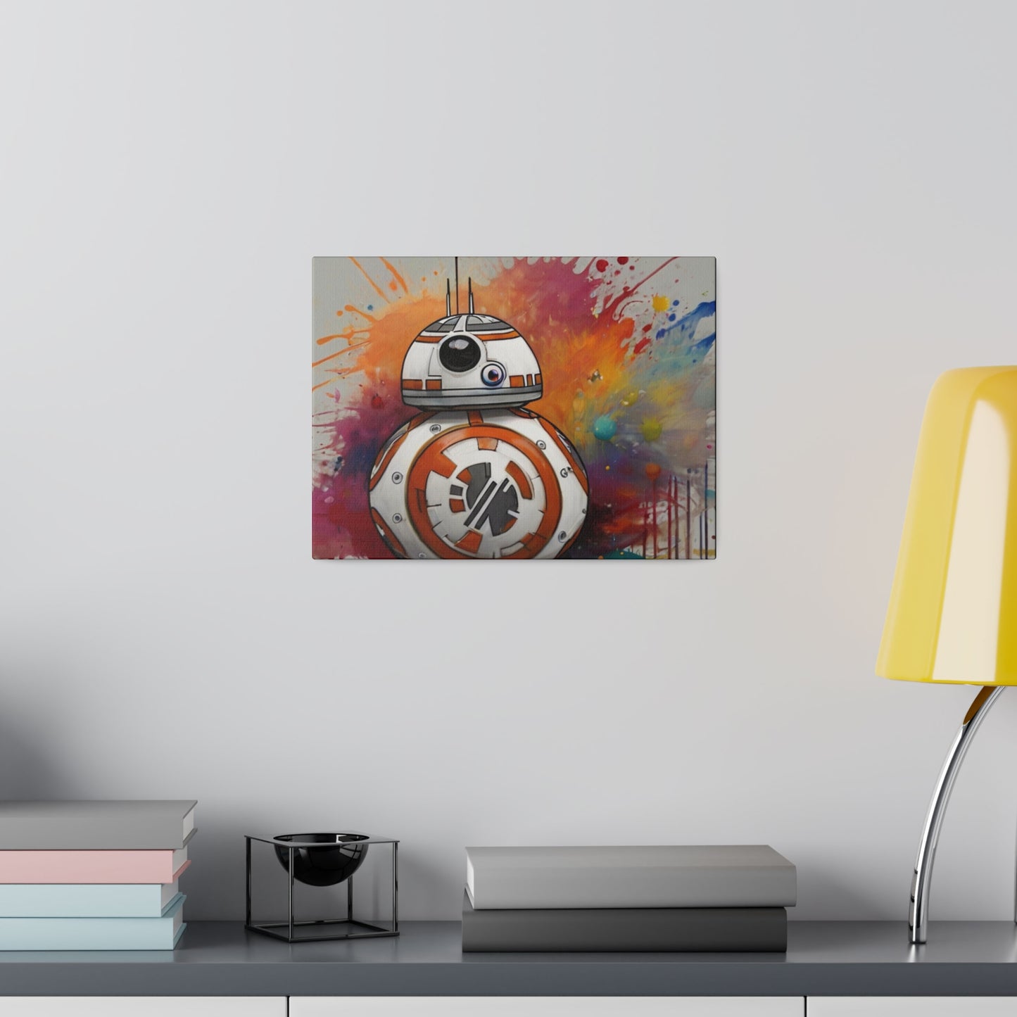 BB-8 Artwork - Matte Canvas, Stretched, 0.75"