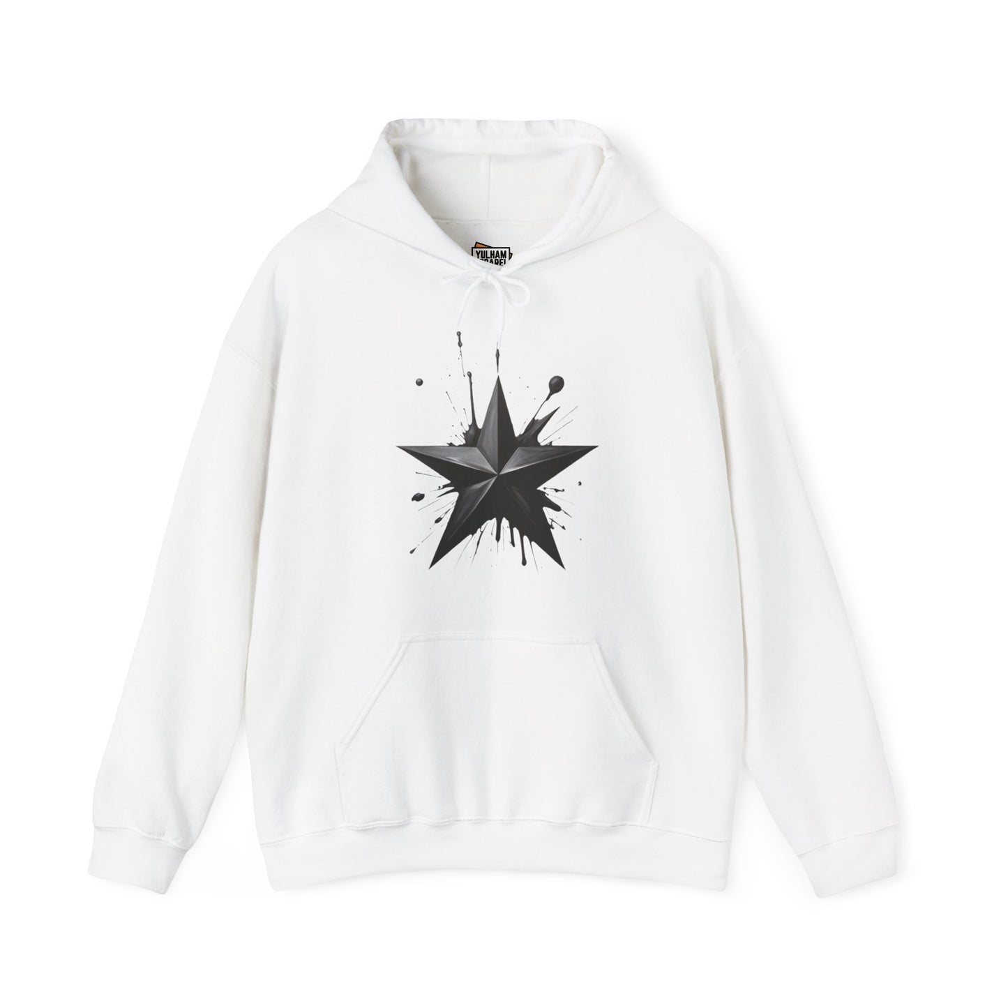 Black Star - Unisex Hooded Sweatshirt