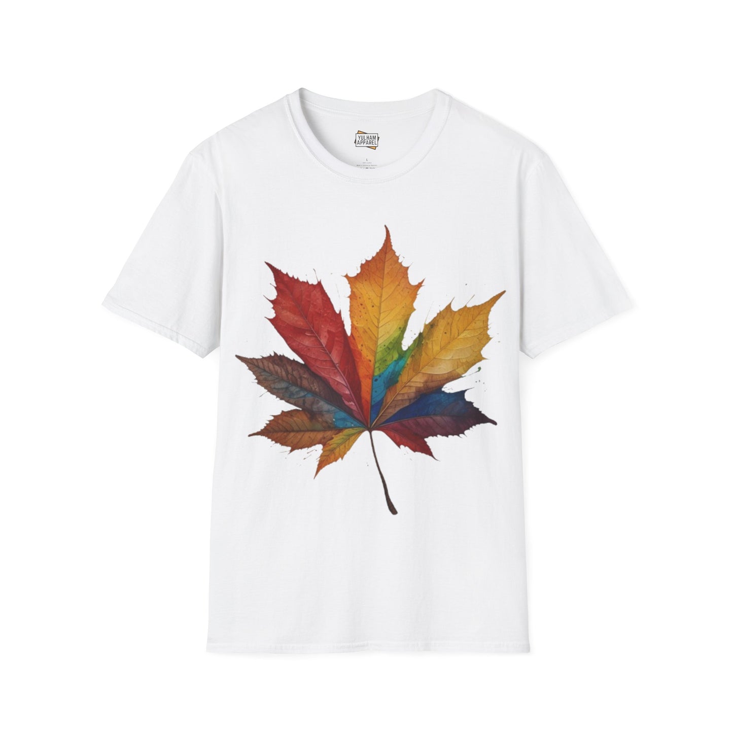 Colourful Autumn Leaf - Unisex T-Shirt