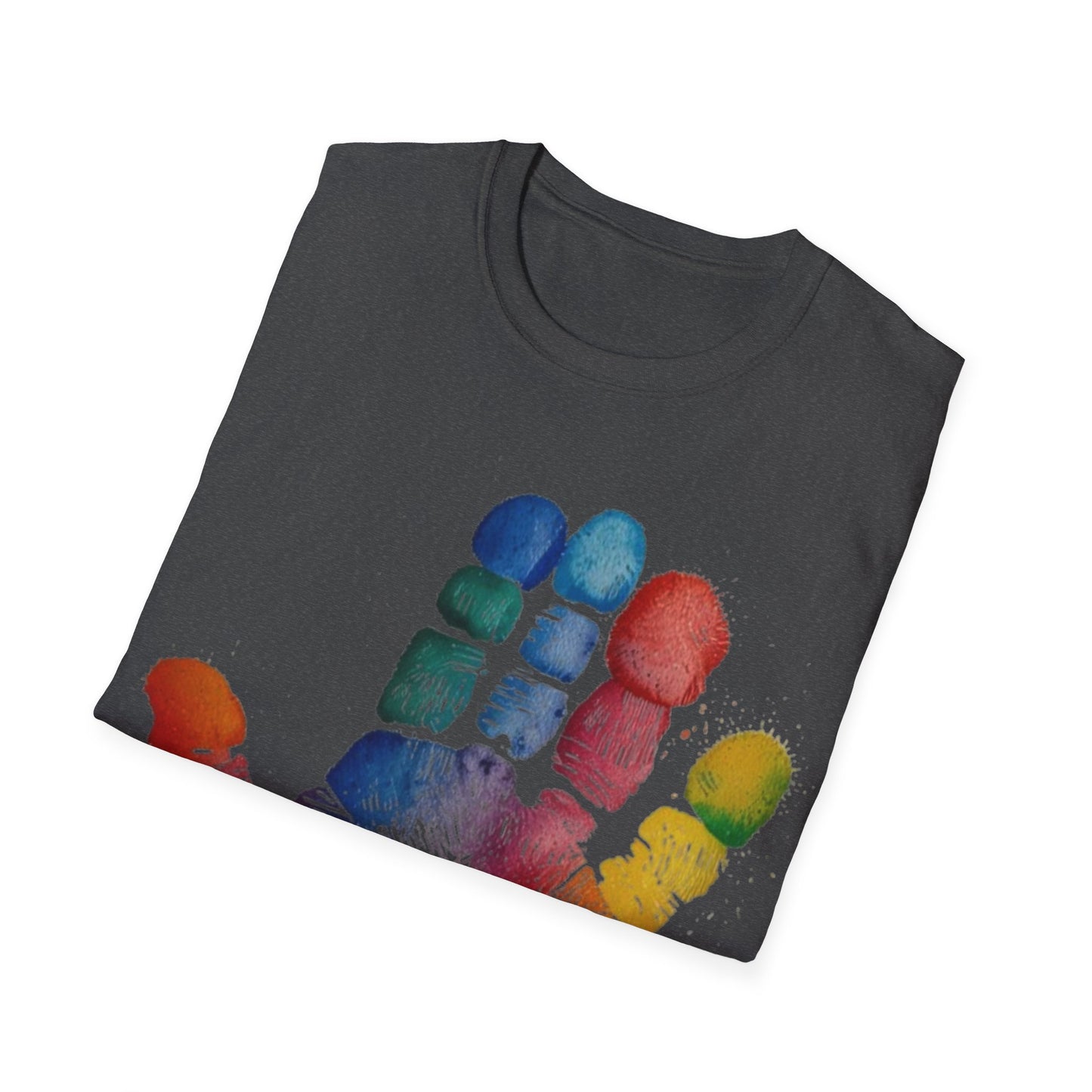 Colourful Handprint - Unisex T-Shirt