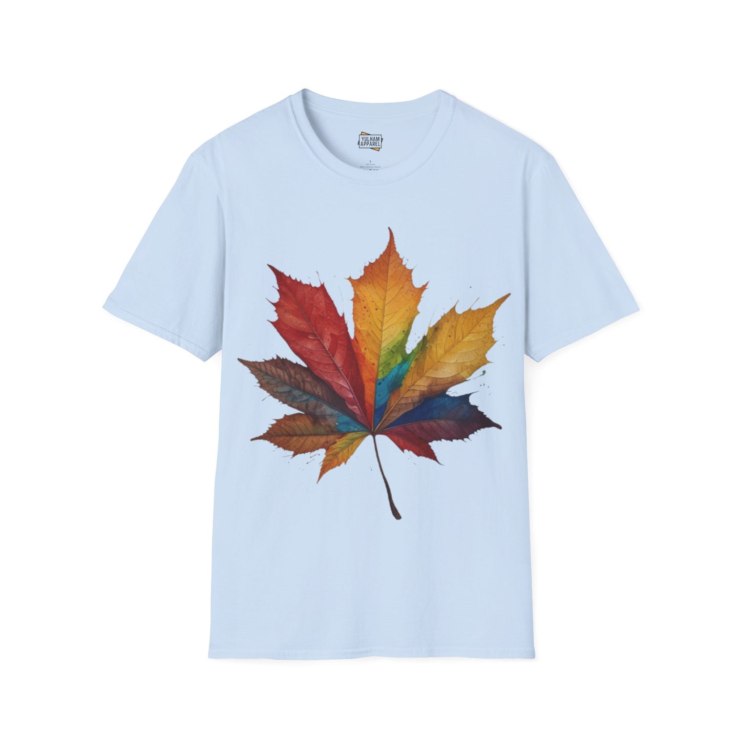 Colourful Autumn Leaf - Unisex T-Shirt