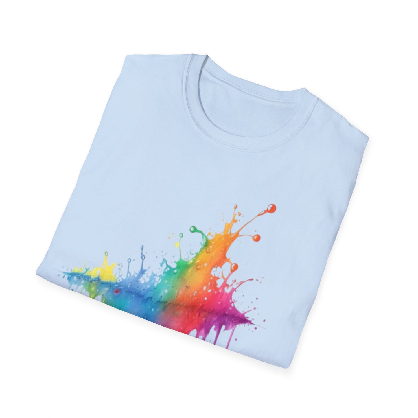 Colourful Raindrops - Unisex T-Shirt