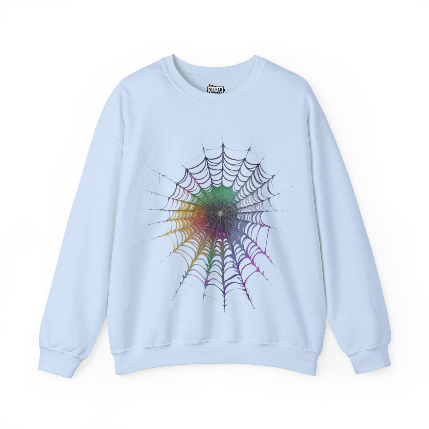 Colourful Spiderweb - Unisex Crewneck Sweatshirt