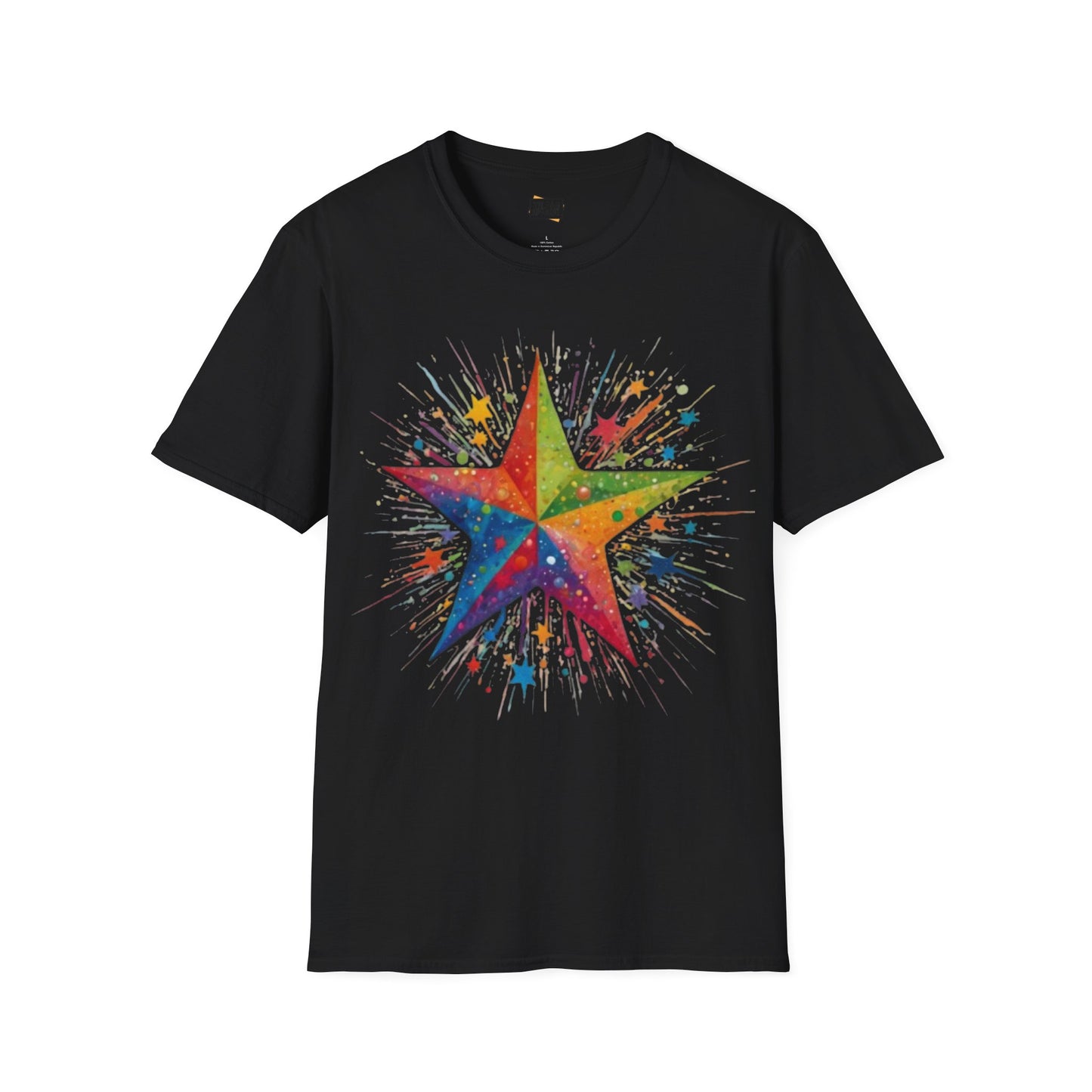 Exploding Messy Star - Unisex T-Shirt