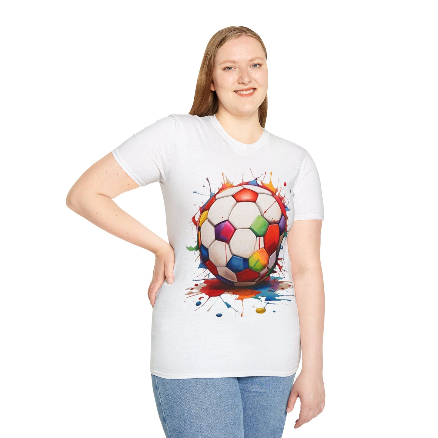 Colourful Football - Unisex T-Shirt