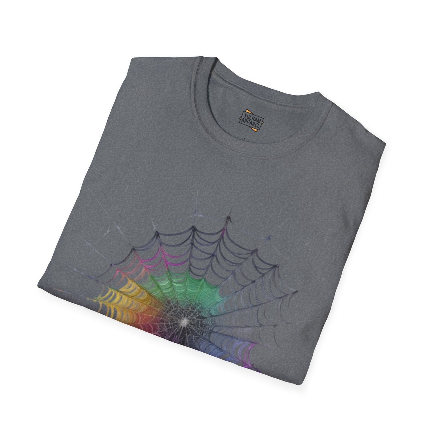 Colourful Spiderweb - Unisex T-Shirt