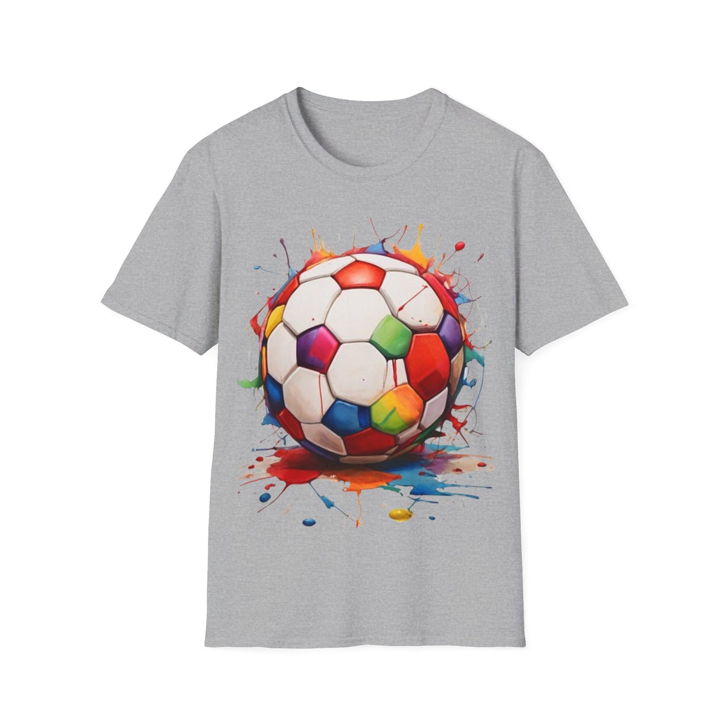 Colourful Football - Unisex T-Shirt