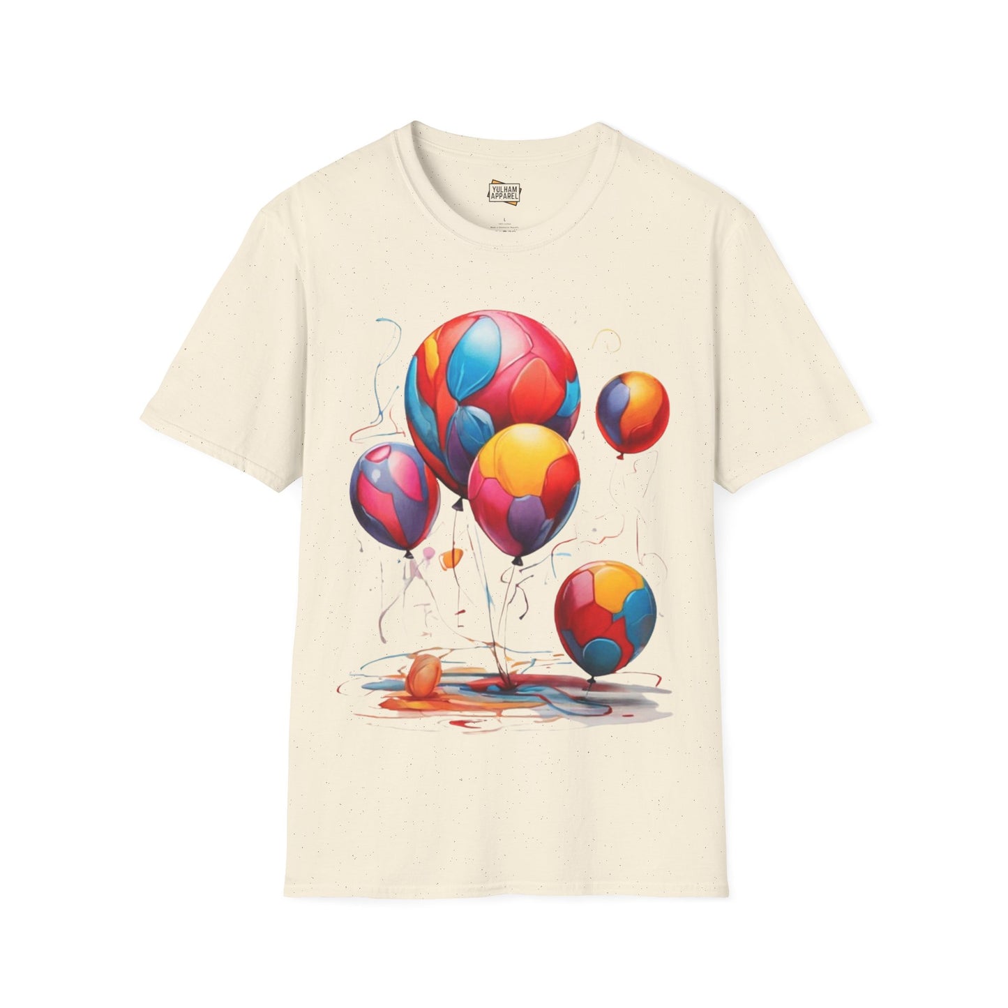 Colourful Messy Balloons - Unisex T-Shirt