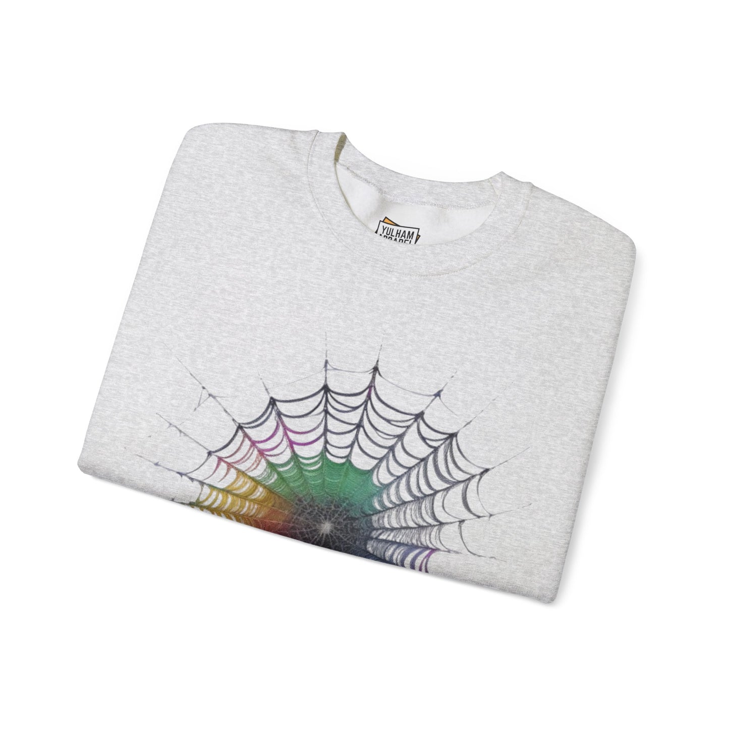 Colourful Spiderweb - Unisex Crewneck Sweatshirt