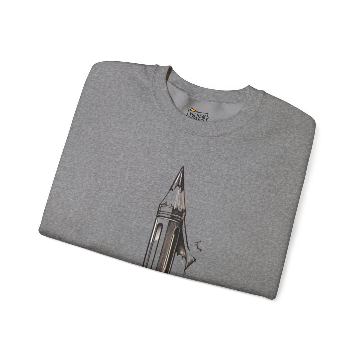 Double Sided Small Pencil - Unisex Crewneck Sweatshirt