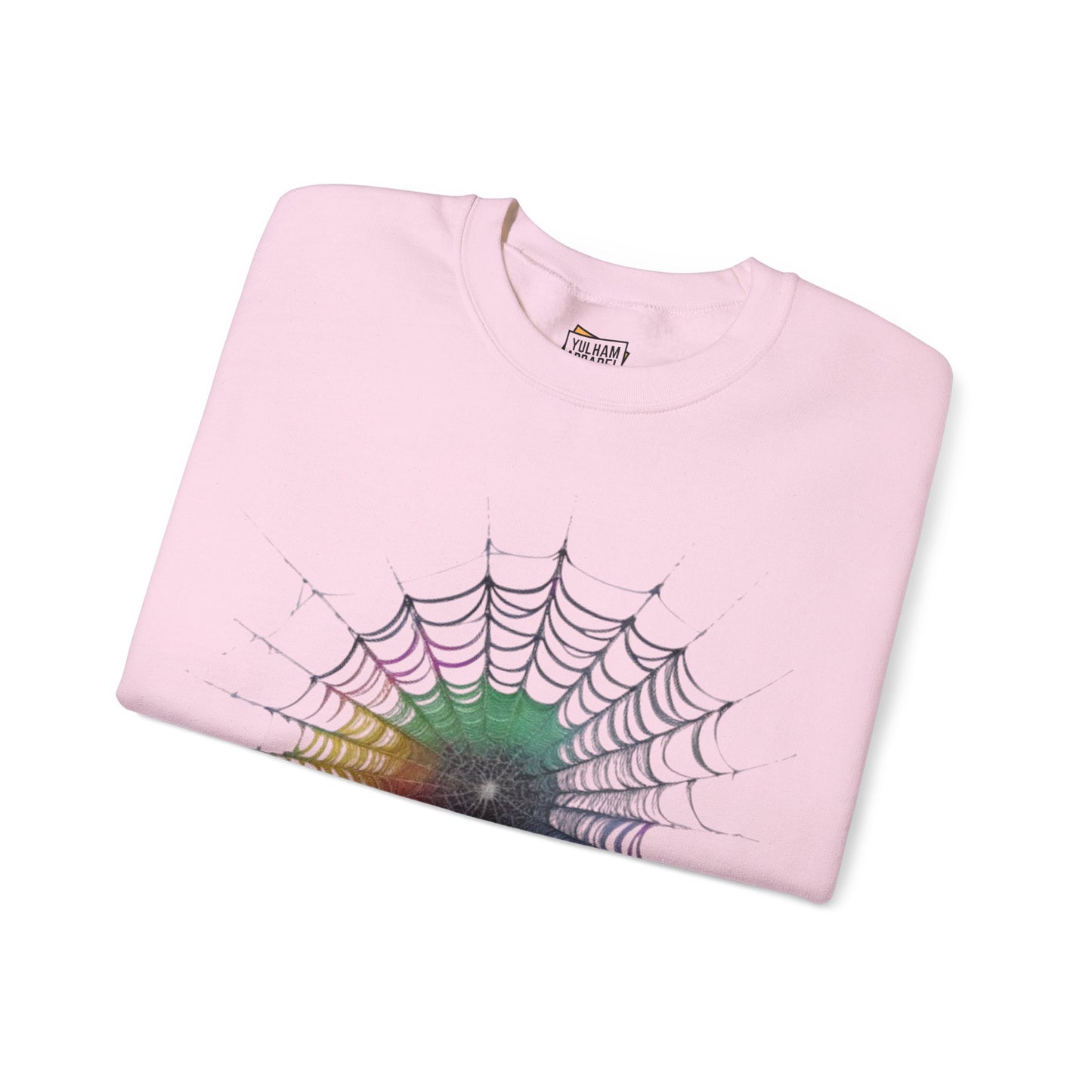 Colourful Spiderweb - Unisex Crewneck Sweatshirt