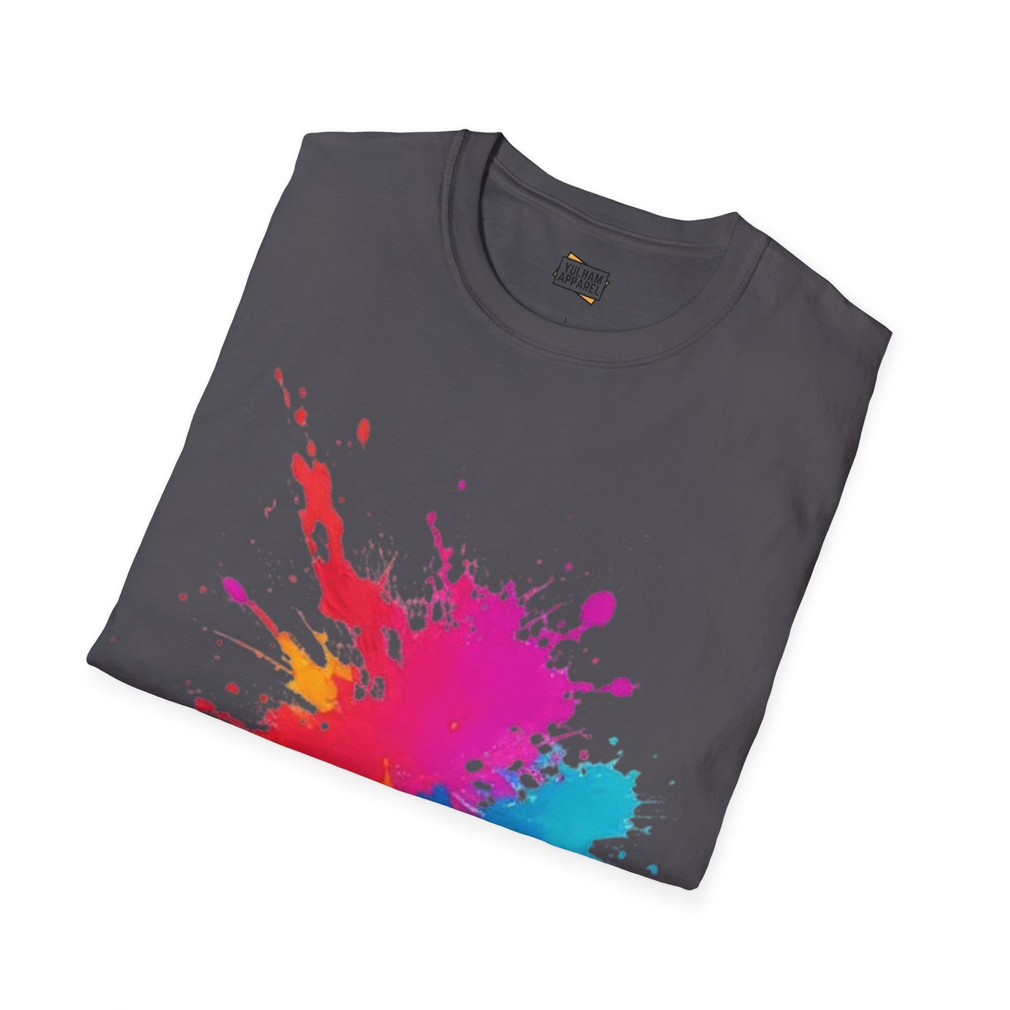 Colourful Paint Splatter - Unisex T-Shirt