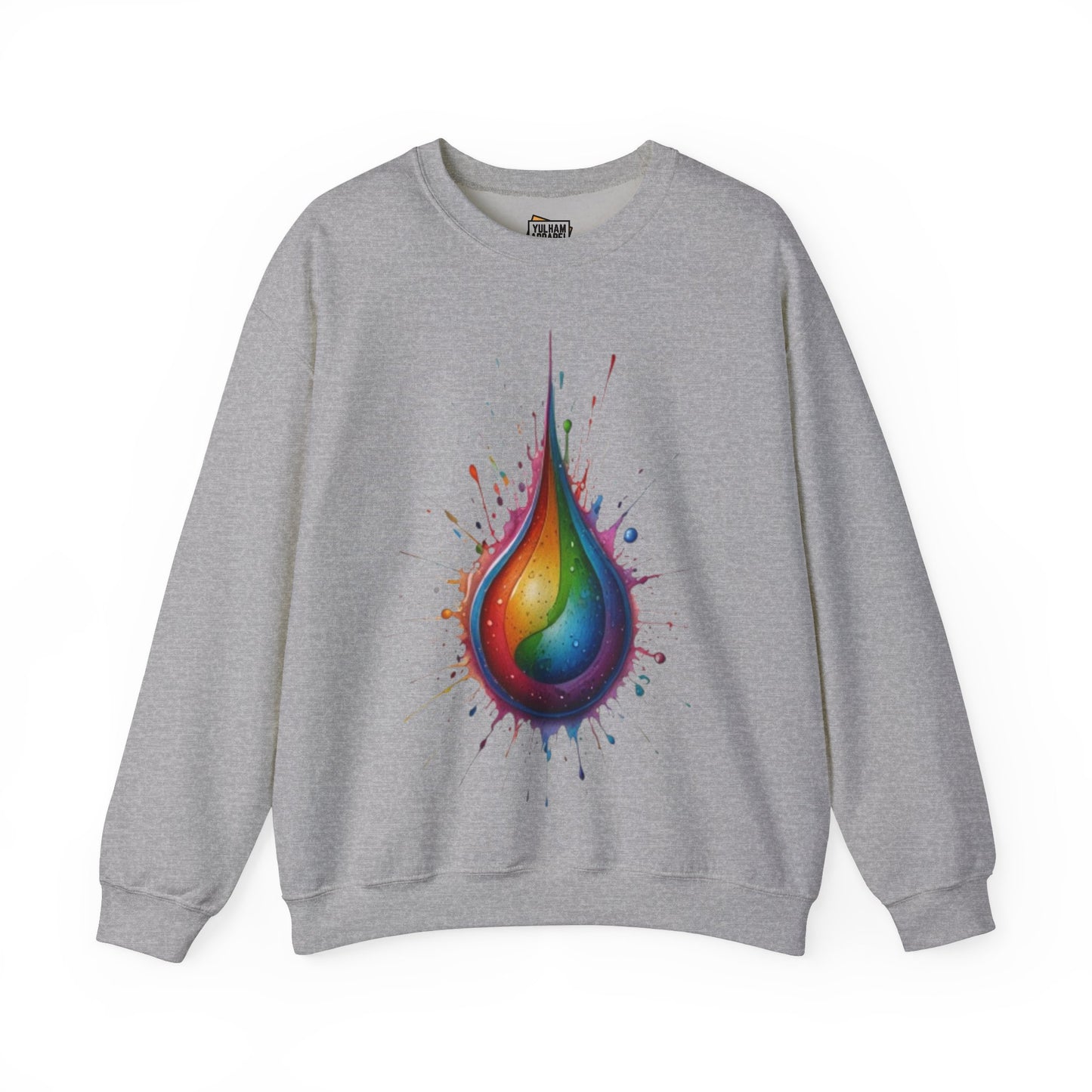 Colourful Waterdrop - Unisex Crewneck Sweatshirt